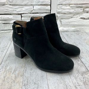Franco Sarto Matisse Suede Chunky Heel Bootie
